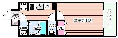 【間取り】 | レオンヴァリエ大阪ベイシティ