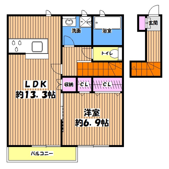 【間取り】 | ユアメゾン大塚