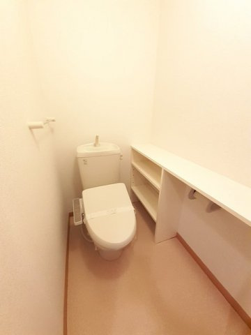 【トイレ】 | ｏＡｚｏ　Ｂ棟 | 落ち着いたトイレです