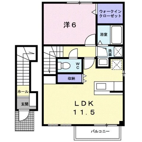 【間取り】 | ｏＡｚｏ　Ｂ棟