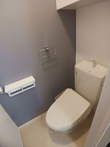 エスポワール昴Ｂのトイレ|落ち着いた色調のトイレです