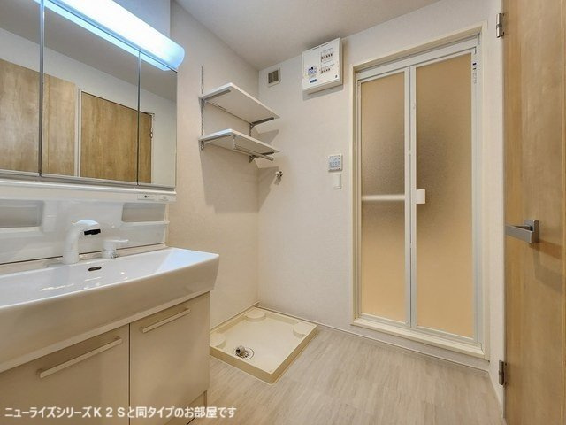 【洗面所】 | アベニールＳ | スペースが確保できる洗面所です