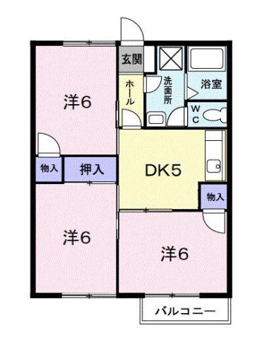 【間取り】 | 星の郷ハイツ