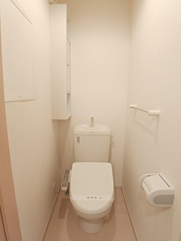 【トイレ】 | ハーモニーツネヤマ | 落ち着いたトイレです