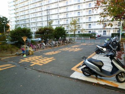 【駐輪場】 | 桂川ハイツ5号館