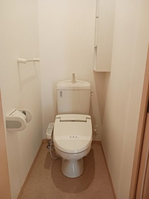 【トイレ】 | テラース磯上Ｃ | ゆったりとした空間のトイレです
