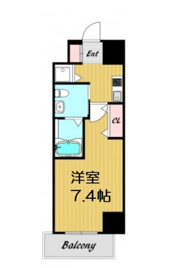 【間取り】 | City Lux Namba