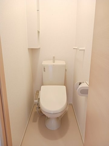 【トイレ】 | プリムヴェール | ゆったりとした空間のトイレです