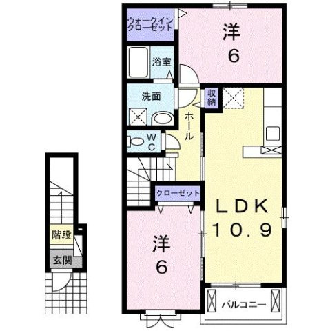 【間取り】 | バウム　ヴィラージュ