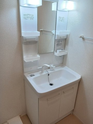 【洗面所】 | プレステージ花ずいＥ | コンパクトで使いやすい洗面所