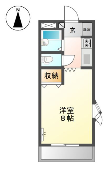 【間取り】 | メゾンひまわり