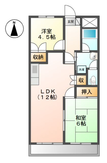 【間取り】 | パープルメゾン