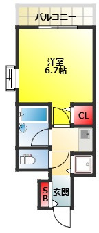 【間取り】 | コスモプラザ新大阪