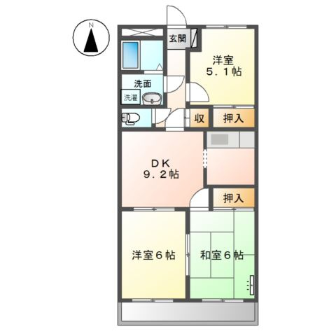 【間取り】 | ファインヴィーブル