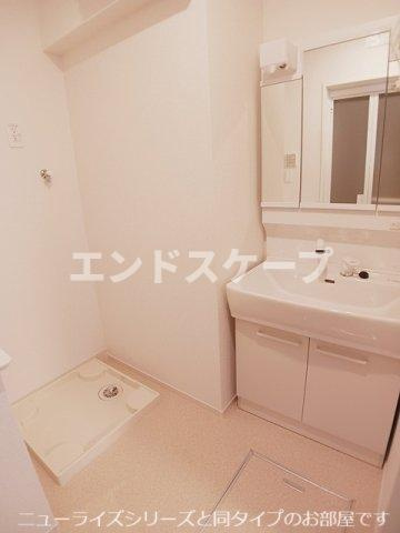 カレント　レジデンス　下増田Ⅱの洗面所|高崎、前橋のお部屋探しはエンドスケープまで！お客様の理想お聞かせ下さい♪