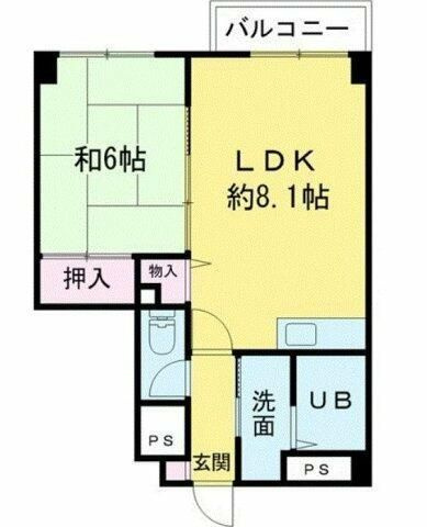 塚本ルミネビルの間取り