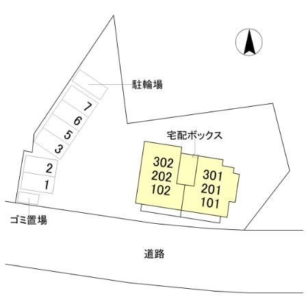 【区画図】 | オースター・カレンデュラ