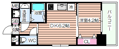 【間取り】 | レオンヴァリエ大阪ベイシティ