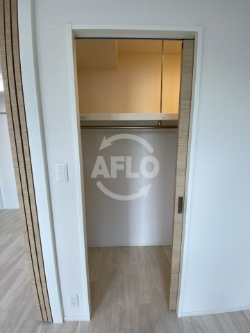ノルデンタワー南森町プレミアムの収納|ノルデンタワー南森町プレミアム　クローゼット