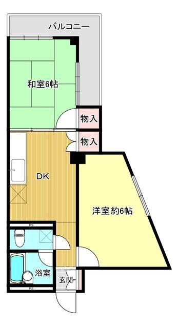 エトワール習志野の間取り