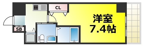 【間取り】 | City Lux Namba 仲介手数料無料