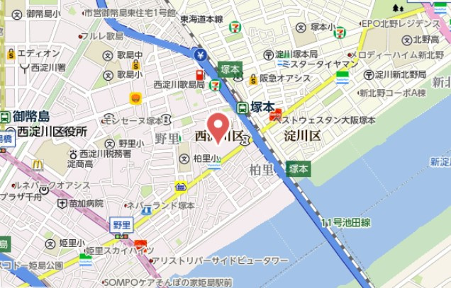 【地図】 | Premium Pearl塚本