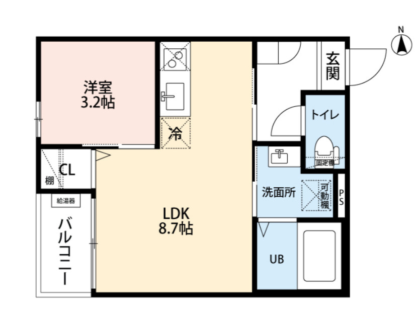 CRASTINE大杉の間取り