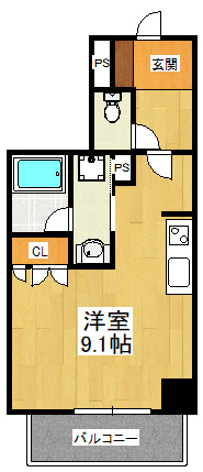 セレサ市川行徳の間取り