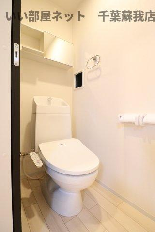 グランデ　ヴィラージュのトイレ|コンパクトで使いやすいトイレです