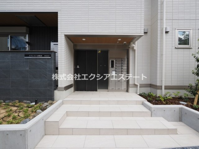 クラシスト東粉浜WESTのエントランス