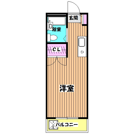 【間取り】 | Ｔ・ＫレジデンスⅡ