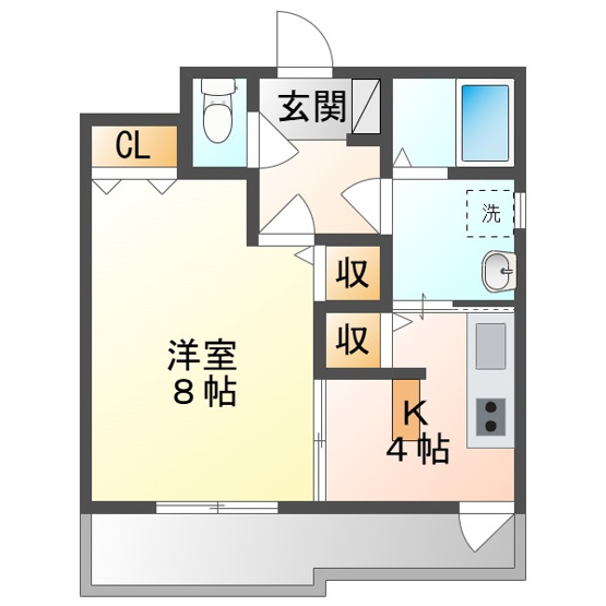 【間取り】 | ラフィーネ大供