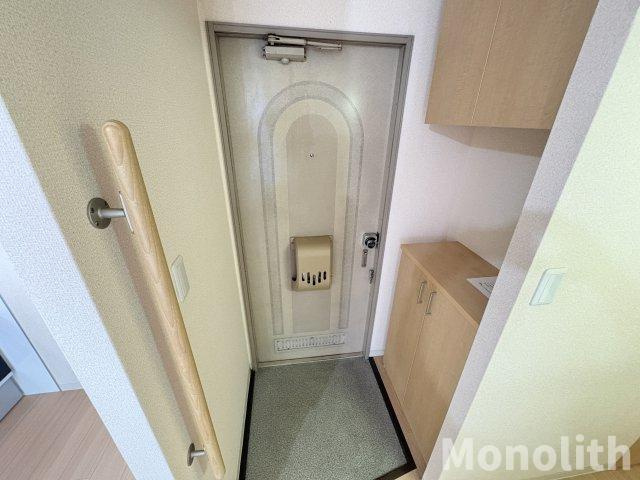 ROGOハイツの玄関
