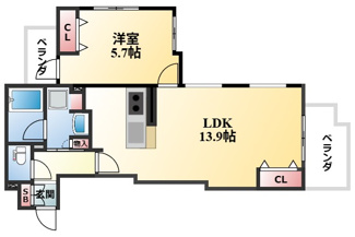 【間取り】 | ランティエ豊中