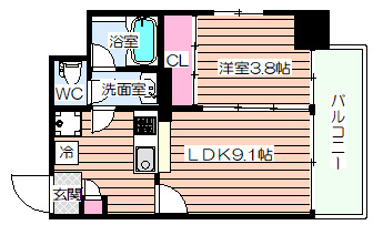 【間取り】 | フェーリス塚本