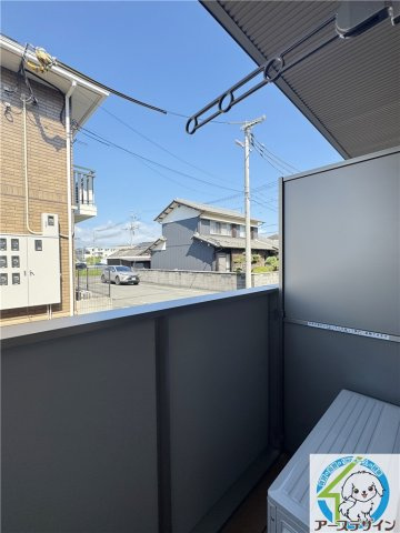 グランクレール西二見のバルコニー