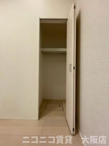 大阪市平野区平野市町２丁目のアパートの収納