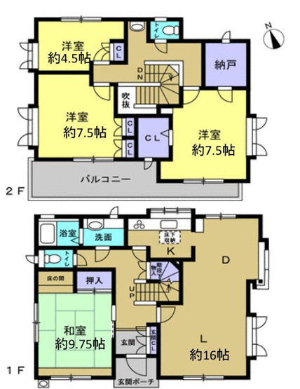 【間取り】 | 4LDKはリビングダイニングキッチンと4つの居室がある間取りで、大家族や二世帯住宅に最適。広々としたリビングで家族団らんを楽しみ、個室でプライベートな時間も確保でき、快適な生活を送ることができますよ。