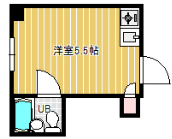 堀江グリーンハイツの間取り|堀江グリーンハイツ　間取り
