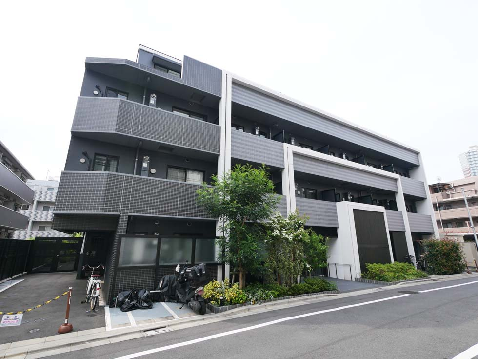レジデンス東中野ガーデンの外観|外観もきれいです
