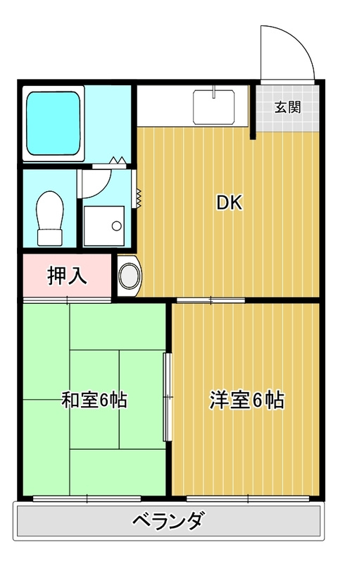 大塚マンション の間取り