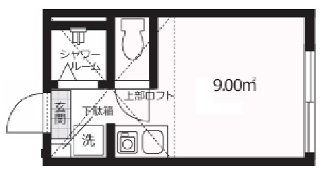 ディアマンテ中野の間取り