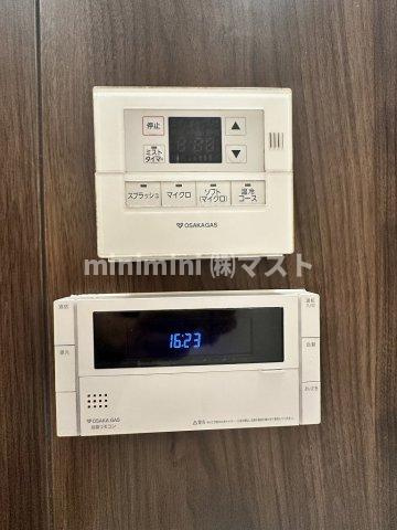 プレサンスロジェドーム前の設備