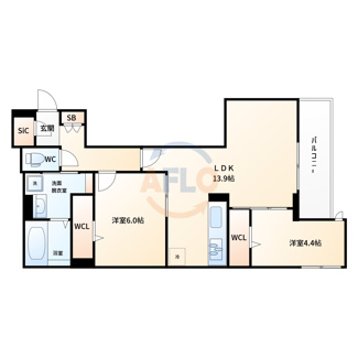 【間取り】 | Ｓ★Ｓ　ＣＡＳＡ　茨田西小学校区 | Ｓ★Ｓ　ＣＡＳＡ　間取り