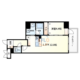 【間取り】 | ラフィット松屋町 | ラフィット松屋町　間取り