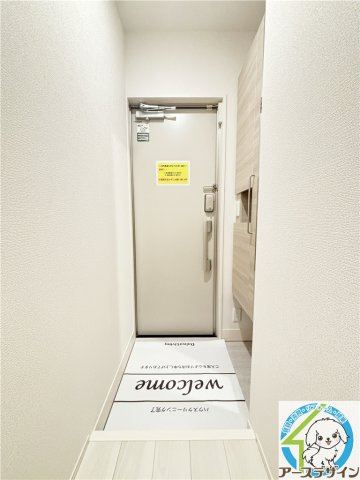 グランクレール西二見の玄関