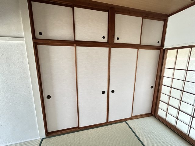 富田林市山中田アパートの収納
