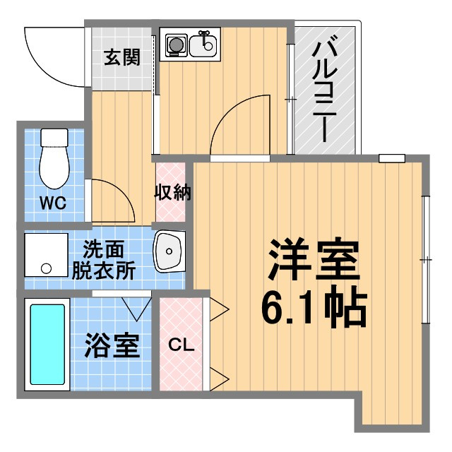 Ruisseau武庫川の間取り