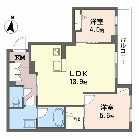 【間取り】 | コンフォルト大元駅