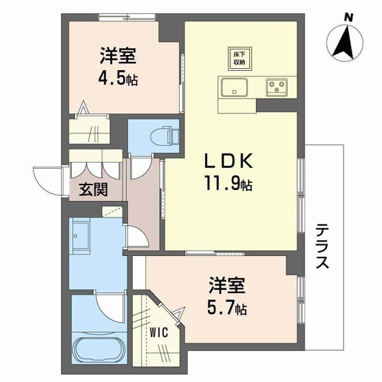【間取り】 | コンフォルト大元駅